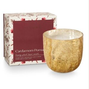 Illume Cardamom Pomander Large Boxed Crackle Glass Candle